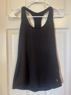 Old Navy Black Racerback Tank Top